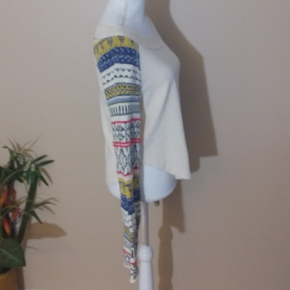 🆕️Free People Striped Sleeve Thermal - Picture 5 of 8